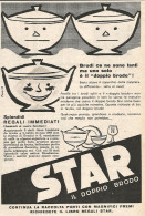 STAR Il Doppio Brodo - Pubblicit� Del 1958 - Vintage Advertising - Publicidad