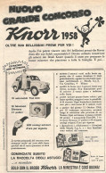 Con KNORR Vincete La Fiat 600 - Pubblicit� Del 1958 - Vintage Advertising - Publicidad