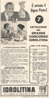 IDROLITINA - Maria Astorri Di Asti - Pubblicit� Del 1958 - Vintage Advert - Publicidad