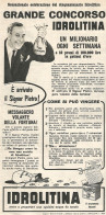 IDROLITINA - Grande Concorso - Pubblicit� Del 1958 - Vintage Advertising - Publicités