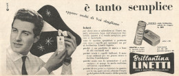Brillantina LINETTI - Pubblicit� Del 1958 - Vintage Advertising - Advertising