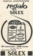 SOLEX Cera Liquida - Pubblicit� Del 1958 - Vintage Advertising - Publicités