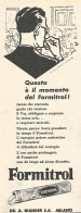 FORMITROL - Pubblicit� Del 1958 - Vintage Advertising - Publicités