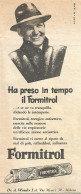 FORMITROL - Pubblicit� Del 1958 - Vintage Advertising - Advertising