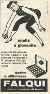 FALQUI Il Dolce Confetto Di Frutta - Pubblicit� Del 1958 - Vintage Advert - Publicités
