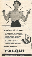 FALQUI Il Dolce Confetto Di Frutta - Pubblicit� Del 1958 - Vintage Advert - Advertising