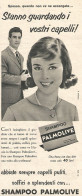 Shampoo PALMOLIVE  - Pubblicit� Del 1958 - Vintage Advertising - Publicités