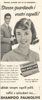 Shampoo PALMOLIVE  - Pubblicit� Del 1958 - Vintage Advertising - Publicités