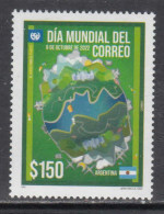 2022  Argentina  UPU Post Day JOINT ISSUE Sustainability Environment Complete Set Of 1 MNH - Ungebraucht