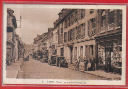 Carte Postale 27. Gisors  Rue De Cappeville   Très Beau Plan - Gisors