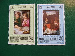 NOUVELLES HEBRIDES POSTE ORDINAIRE N° 314/315 TIMBRES NEUFS** LUXE COTE 3,50 EUROS - Unused Stamps