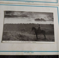 CPA Guerre De 1914-18 - Argonne - Le Soir D'une Bataille -  Daté 1915 - Sépultures Et Cavalier - Oorlog 1914-18