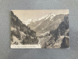 Viaduc De Ste Marie Et Le Mont-Blanc Carte Postale Postcard - Chamonix-Mont-Blanc