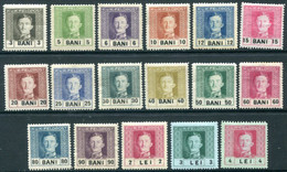 AUSTRIAN MILITARY POST In ROMANIA 1918  Karl I Definitive Set LHM / *. Michel 18-34 - Unused Stamps