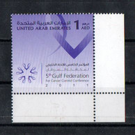 UAE - 2011 -The 5th Fulf Federation For Cancer Control Conference -  MNH. ( OL 11/12/2022. ) - Ver. Arab. Emirate