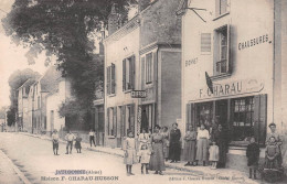 JAULGONNE (Isère) - Maison F. Charau-Husson - Coiffeur - Voyagé 1915 (2 Scans) - Sonstige & Ohne Zuordnung