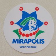 Autocollant Vintage Mirapolis Cergy-Pontoise - Stickers