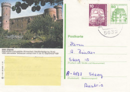 Deutschland. Bildpostkarte 5352 ZÜLPICH - Burg, Wertstempel 50 Pfg. Burgen Und Schlösser, Serie "i" - Cartoline Illustrate - Usati