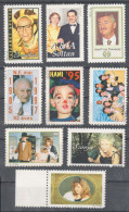 BIRTHDAY Family LOT Private LABEL CINDERELLA VIGNETTE 1990 Hungary My Stamp / Spéter Elisabeth Soltan Ferenczy CLOWN - Other & Unclassified