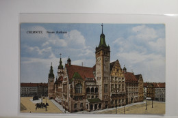 AK Chemnitz Neues Rathaus 1915 Gebraucht #PI720 - Andere & Zonder Classificatie