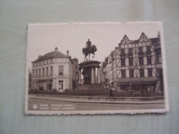 Carte Postale Ancienne OSTENDE Monument Léopold I - Oostende