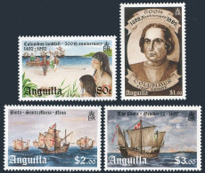 Anguilla 862-865,MNH.Mi 887-890. Discovery Of America-500.1992.Landfall,Columbus - Anguilla (1968-...)