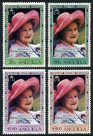Anguilla 394-397,MNH.Michel 392-395. Queen Mother Elizabeth,80th Birthday,1980. - Anguilla (1968-...)