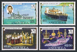 Anguilla 297-300,300a,MNH.Michel 286-289,Bl.17. Reign Of QE II,-Royal Visit,1977 - Anguilla (1968-...)