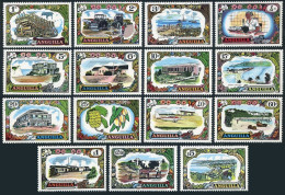 Anguilla 99-113,MNH. Mi 99-113. Boat,Road,Dock, Radio,Bananas,Cow,Hospital,1970. - Anguilla (1968-...)