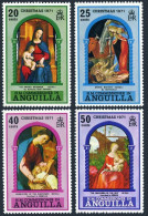 Anguilla 132-135, MNH. Mi 132-135. Christmas. Raphael, Botticelli,Murillo,Durer. - Anguilla (1968-...)