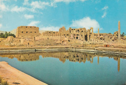 CPM. KARNAK  .  LE LAC SACRE  .  CARTE NON ECRITE - Andere & Zonder Classificatie