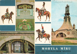 TCHEQUIE - Prace - Mohyla Miru - Francouzsky Kyrysnik - Interier Kaple S Oltarem A Hrob Kou - Colorisé - Carte Postale - Tchéquie