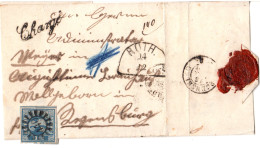 Bayern, MR 440 ROTH U. L1 Chargé Klar Auf Gr. Briefteil M. Breitrandiger 3 Kr. - Cartas & Documentos