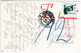 Österreich DR 1935, Kleinwalsertal Sw-Ak M. DR 6 Pf. U. Stpl. MITTELBERG  - Storia Postale