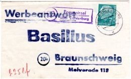 BRD 1957, Landpost Stempel 20 POMMOISSEL über Dahlenburg Auf Werbeantwort Brief  - Sonstige & Ohne Zuordnung