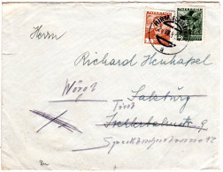 Österreich 1937, 20+4 Gr. Auf Brief M. Stpl. HIRM, Burgenland - Lettres & Documents