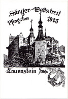 Gesangsverein Lauenstein, Ungebr. Sw- Ereignis AK Sänger-Wettstreit 1925 - Sonstige & Ohne Zuordnung