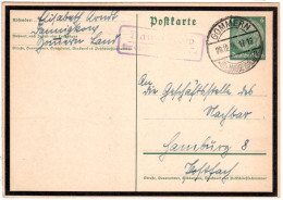 DR 1934, Landpoststempel DANNIGKOW über Gommern Auf 6 Pf. Ganzsache - Covers & Documents