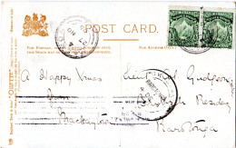 Cook Islands 1905, Incoming Mail Postcard From MACKAYTOWN New Zealand.  - Oceania (Other)