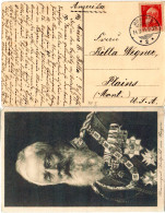 Bayern 1911, 10 Pf. Luitpold Type I Auf Entsprechender AK V. München N. USA - Lettres & Documents