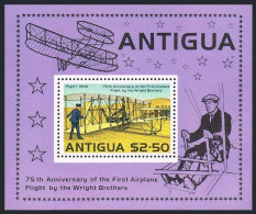 Antigua 502 A Stamp, MNH. Mi 498. Airplane Flight, Wright Brothers, 1978. - Antigua Et Barbuda (1981-...)