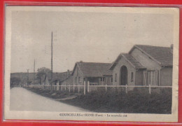 Carte Postale 27. Courcelles Sur Seine  La Nouvelle Cité  Très Beau Plan - Altri & Non Classificati