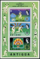 Antigua 299a Sheet,MNH.Michel Bl.5 Rising Sun Cricket Club,50th Ann.1972. - Antigua Et Barbuda (1981-...)