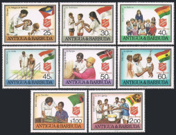 Antigua 1083-1090, MNH. Michel 1097-1104. Salvation Army, 1988. Medicinal Help. - Antigua Und Barbuda (1981-...)