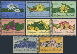 Antigua 948-955,MNH.Michel 958-965. Flowers 1986.Water Lily,Queen Of The Night, - Antigua Und Barbuda (1981-...)