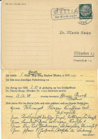 DR 1938, Nabern über Plochingen, Bestell Karte M. Landpost St.II Stpl.  - Briefe U. Dokumente