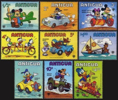 Antigua 562-570,571, MNH. Mi 563-571,Bl.47. IYC-1979. Walt Disney. Goofy. Birds, - Antigua Y Barbuda (1981-...)