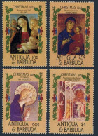 Antigua 905-908, MNH. Mi 915-918. De Landi, Berlinghiero, Fra Angelico,di Paolo. - Antigua Y Barbuda (1981-...)