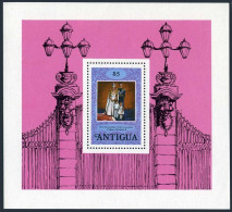 Antigua 513, MNH. Michel Bl.31. QE II Coronation 25th Ann. 1978. - Antigua Und Barbuda (1981-...)