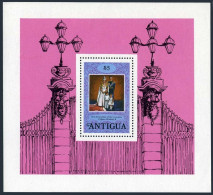 Antigua 513, MNH. Michel Bl.31. QE II Coronation 25th Ann. 1978. - Antigua Et Barbuda (1981-...)